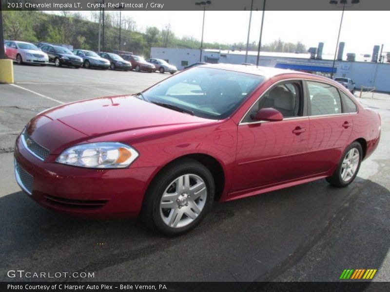 Crystal Red Tintcoat / Gray 2013 Chevrolet Impala LT