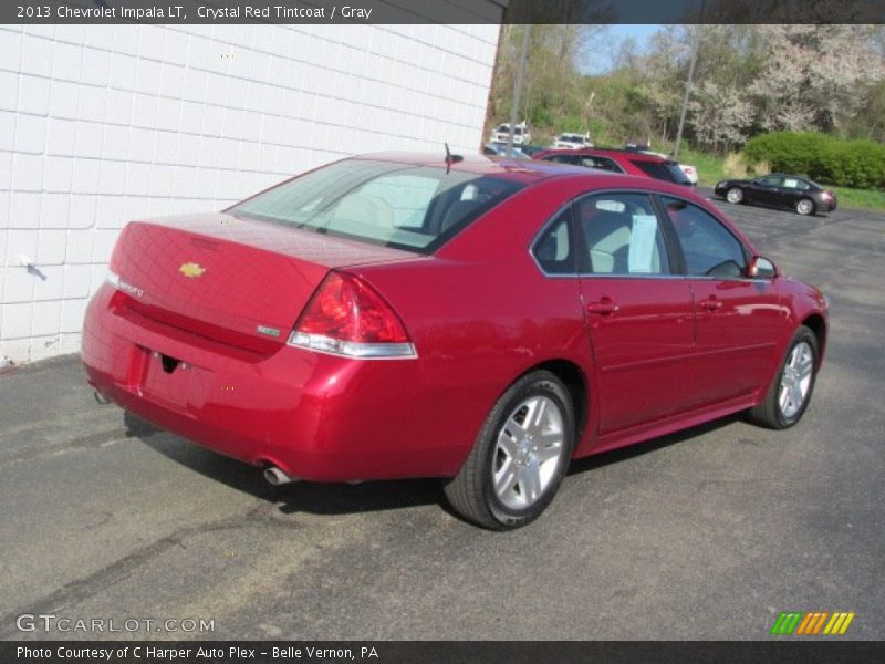 Crystal Red Tintcoat / Gray 2013 Chevrolet Impala LT