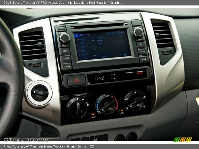 Barcelona Red Metallic / Graphite 2013 Toyota Tacoma V6 TRD Access Cab 4x4
