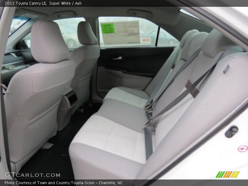 Super White / Ash 2013 Toyota Camry LE