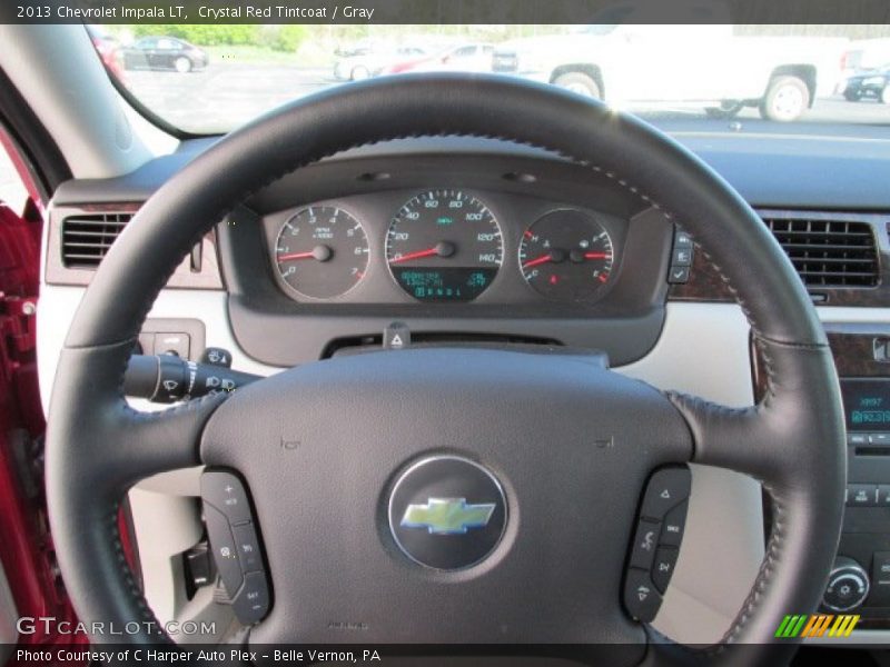 Crystal Red Tintcoat / Gray 2013 Chevrolet Impala LT