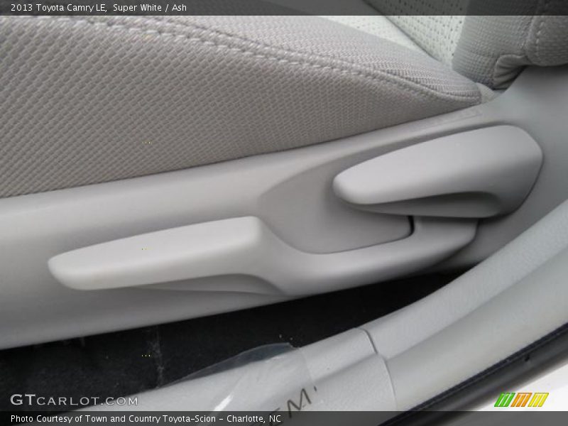 Super White / Ash 2013 Toyota Camry LE