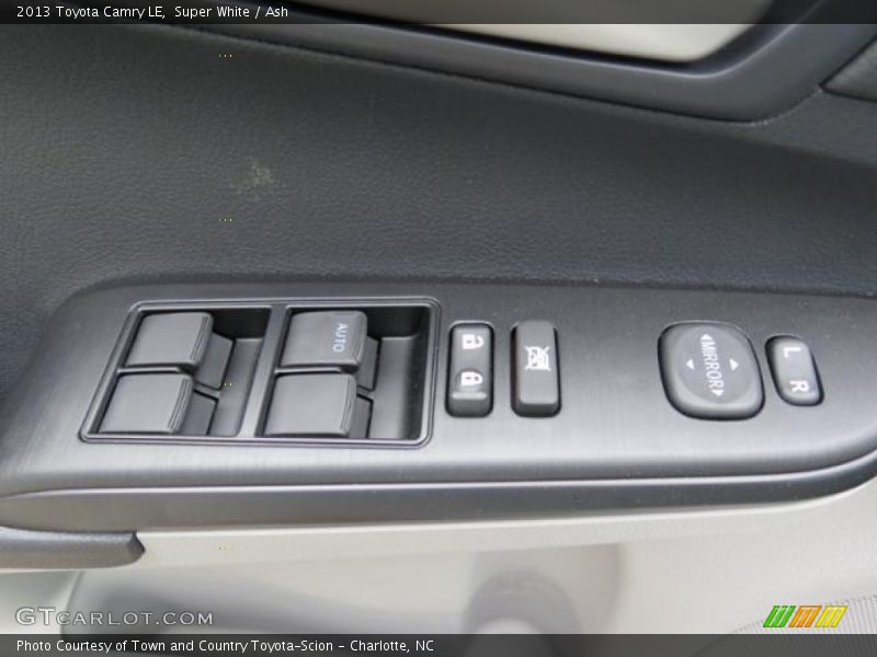 Super White / Ash 2013 Toyota Camry LE