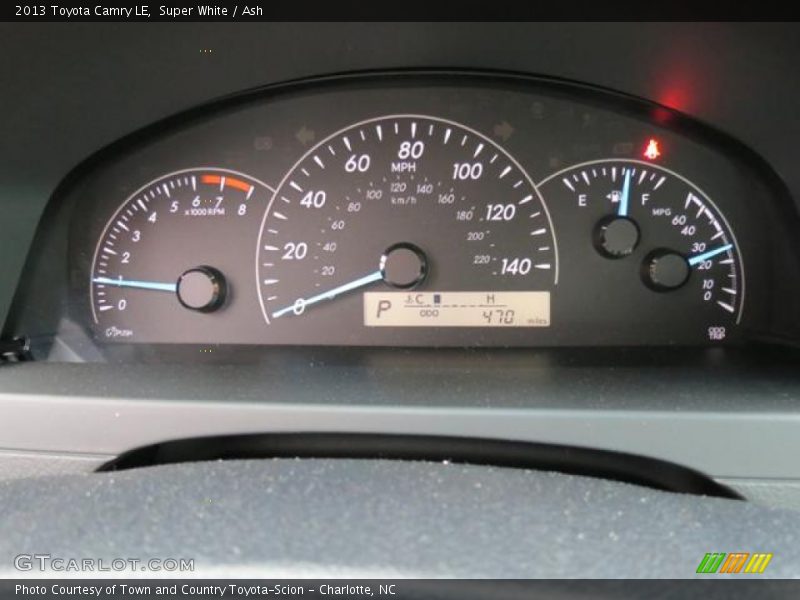 Super White / Ash 2013 Toyota Camry LE
