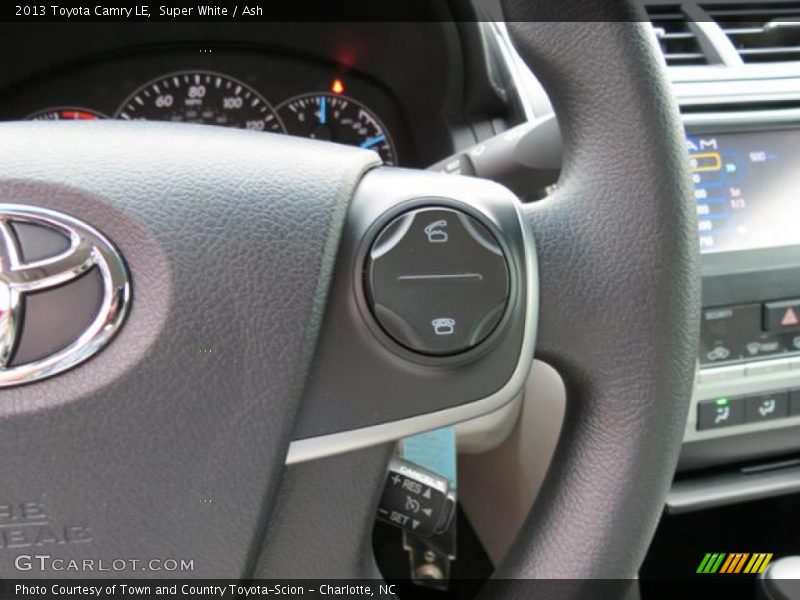 Super White / Ash 2013 Toyota Camry LE