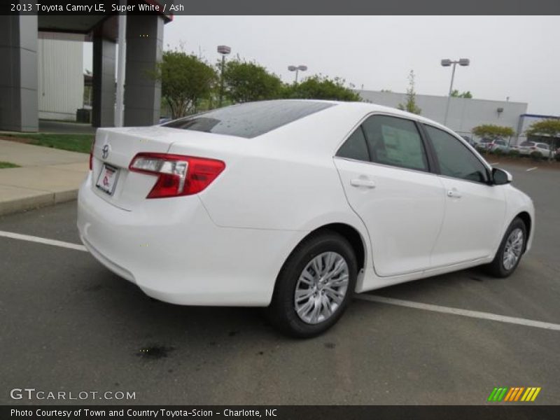 Super White / Ash 2013 Toyota Camry LE