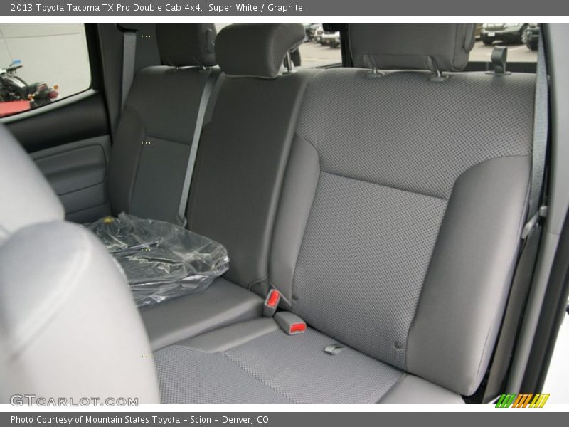 Super White / Graphite 2013 Toyota Tacoma TX Pro Double Cab 4x4