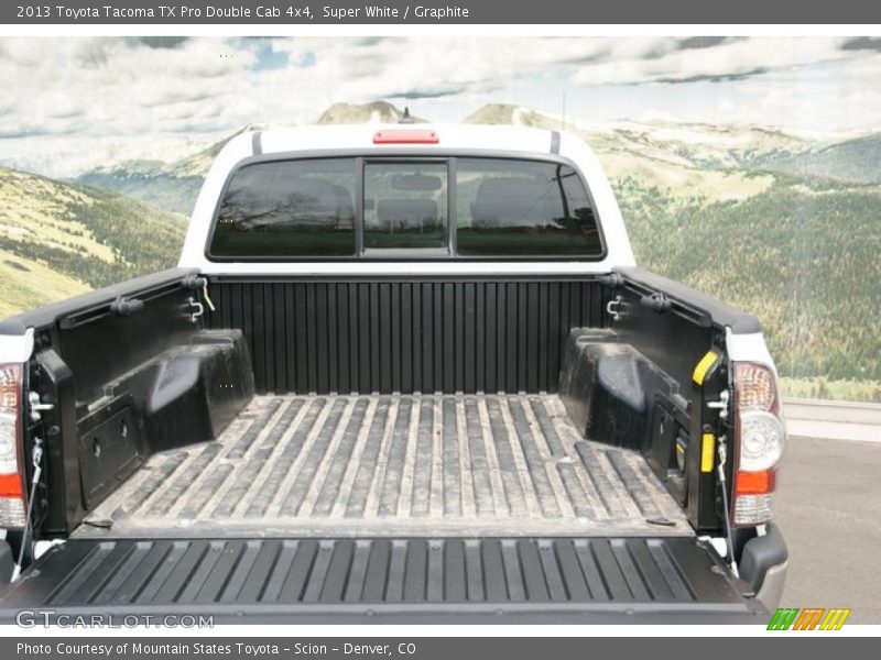 Super White / Graphite 2013 Toyota Tacoma TX Pro Double Cab 4x4