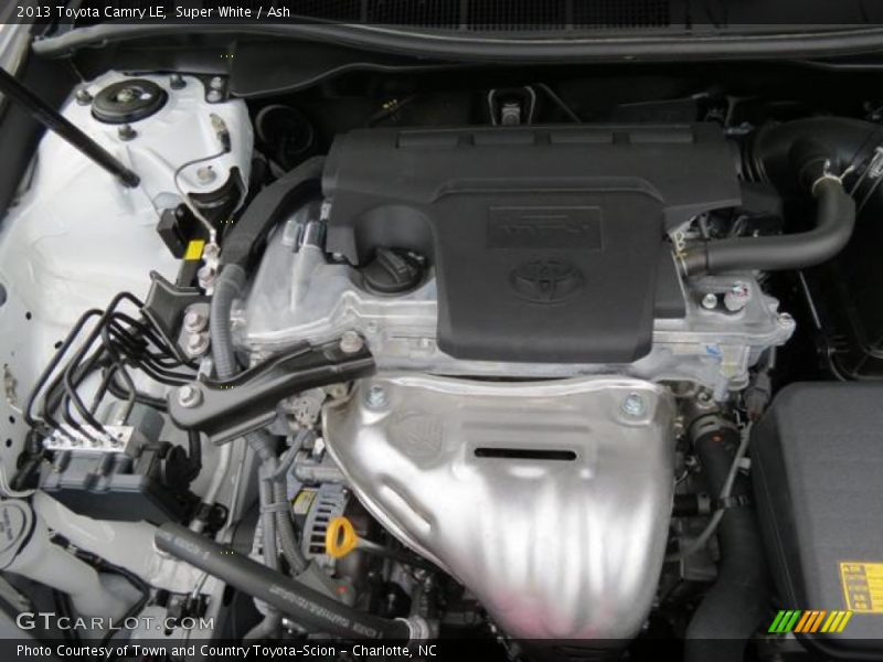 Super White / Ash 2013 Toyota Camry LE