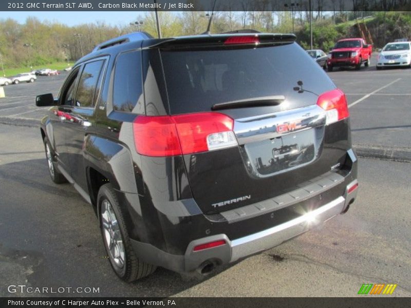 Carbon Black Metallic / Jet Black 2012 GMC Terrain SLT AWD
