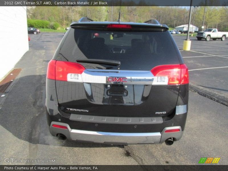 Carbon Black Metallic / Jet Black 2012 GMC Terrain SLT AWD