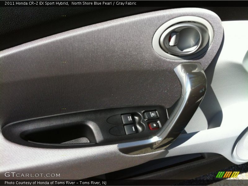 North Shore Blue Pearl / Gray Fabric 2011 Honda CR-Z EX Sport Hybrid