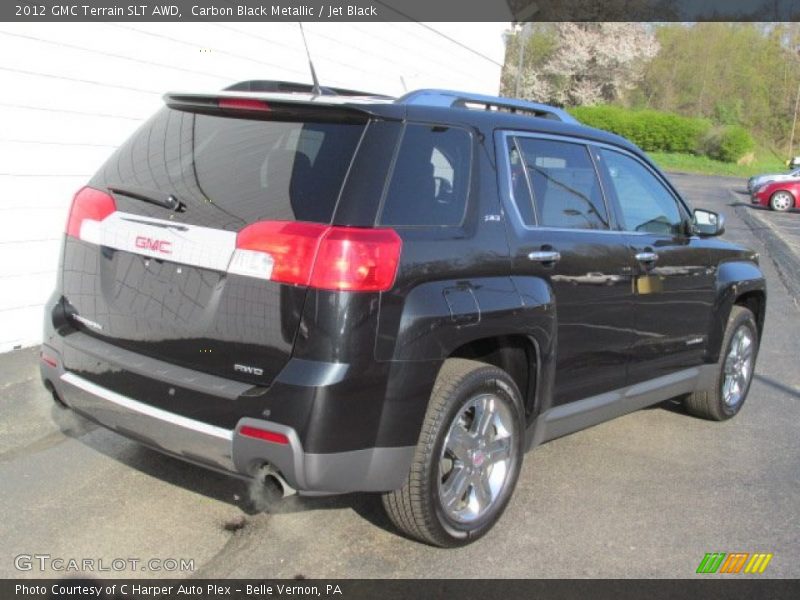 Carbon Black Metallic / Jet Black 2012 GMC Terrain SLT AWD