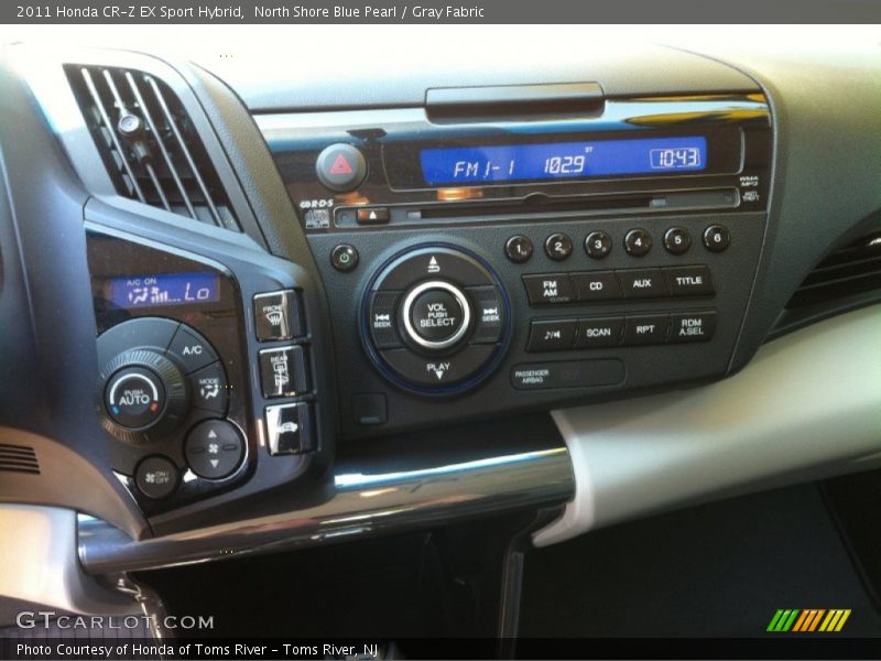 Controls of 2011 CR-Z EX Sport Hybrid