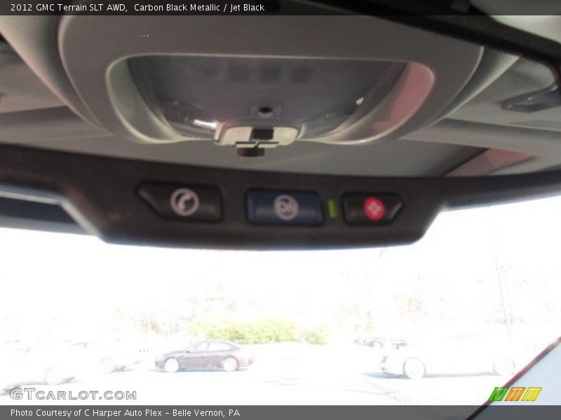 Carbon Black Metallic / Jet Black 2012 GMC Terrain SLT AWD