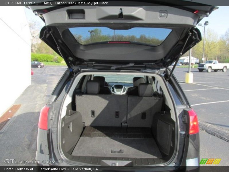 Carbon Black Metallic / Jet Black 2012 GMC Terrain SLT AWD