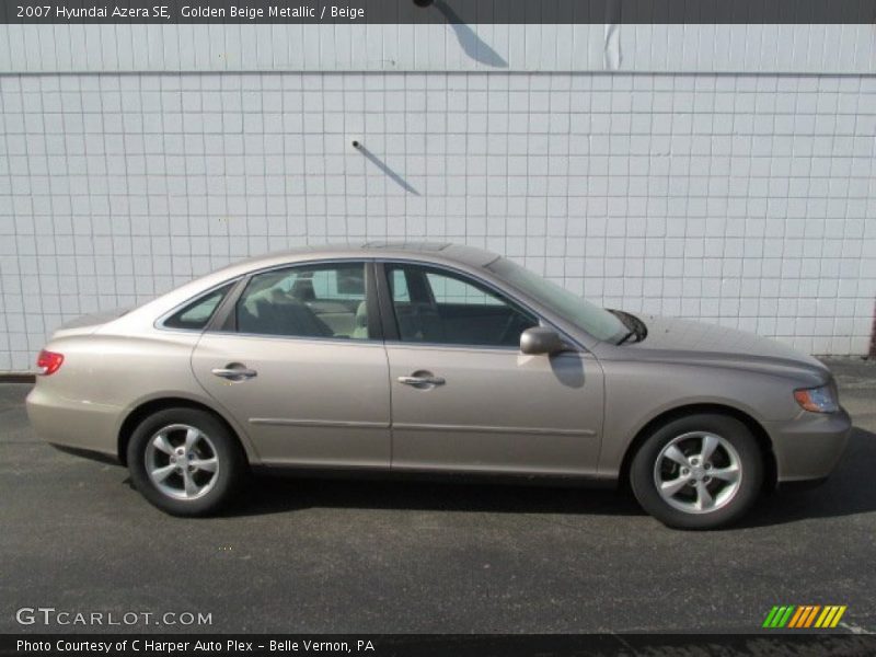 Golden Beige Metallic / Beige 2007 Hyundai Azera SE