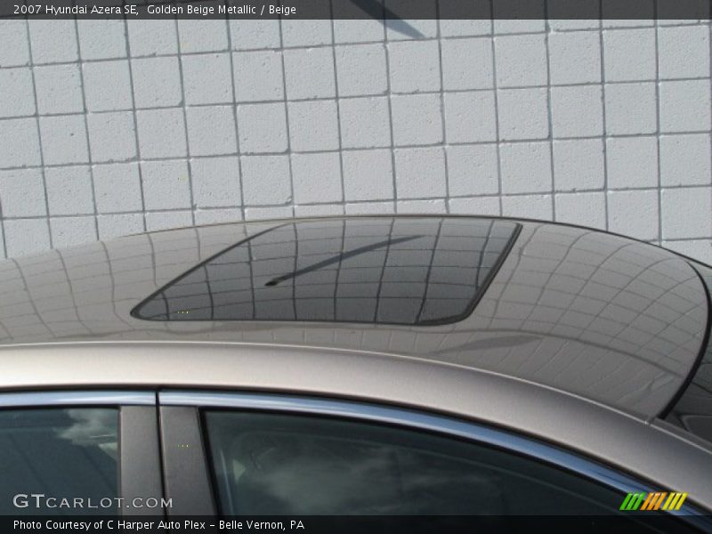 Golden Beige Metallic / Beige 2007 Hyundai Azera SE