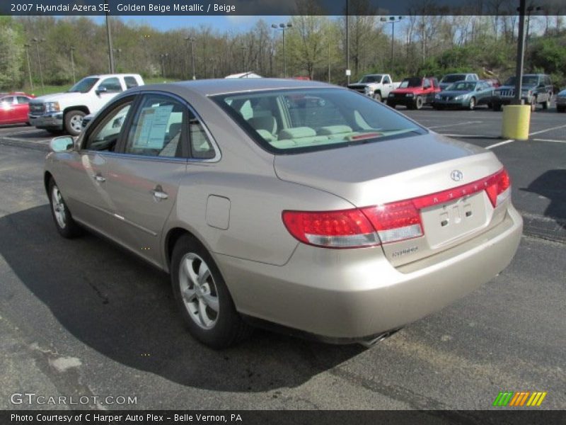 Golden Beige Metallic / Beige 2007 Hyundai Azera SE