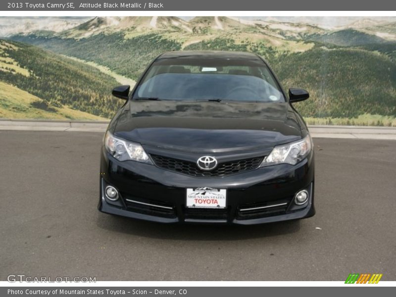 Attitude Black Metallic / Black 2013 Toyota Camry SE