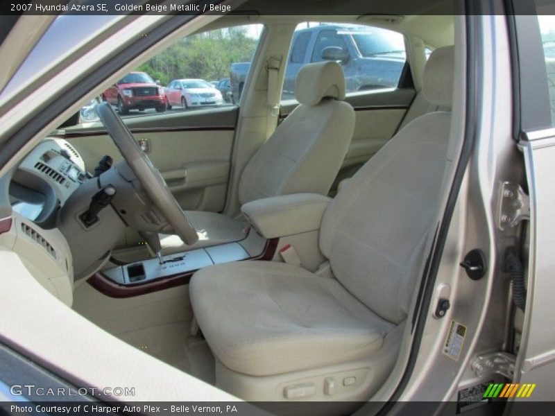 Golden Beige Metallic / Beige 2007 Hyundai Azera SE