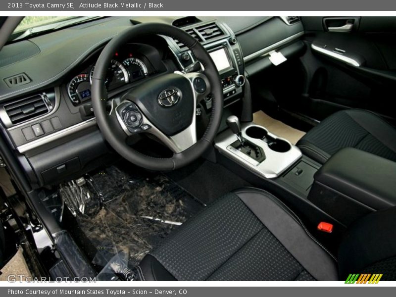 Attitude Black Metallic / Black 2013 Toyota Camry SE