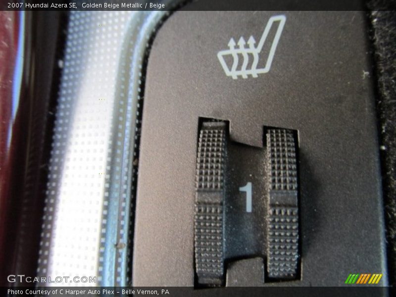 Golden Beige Metallic / Beige 2007 Hyundai Azera SE