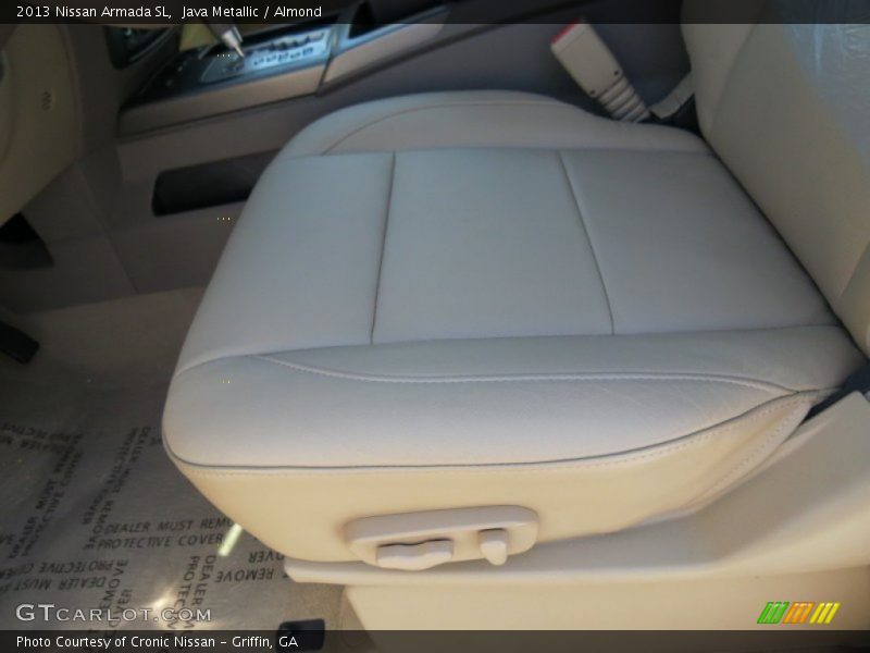 Front Seat of 2013 Armada SL