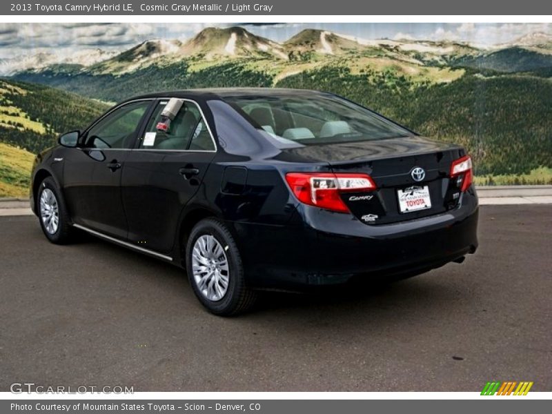 Cosmic Gray Metallic / Light Gray 2013 Toyota Camry Hybrid LE