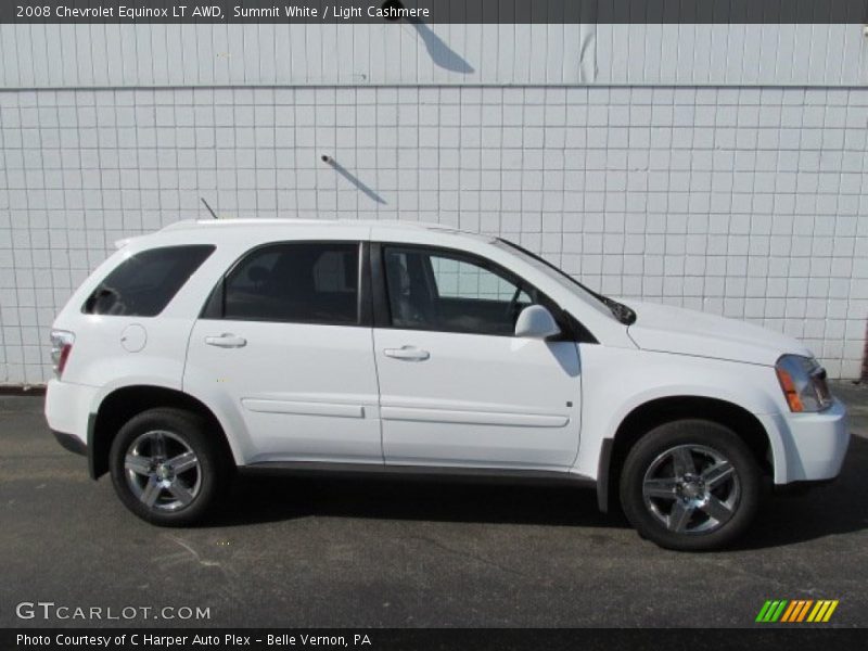 Summit White / Light Cashmere 2008 Chevrolet Equinox LT AWD