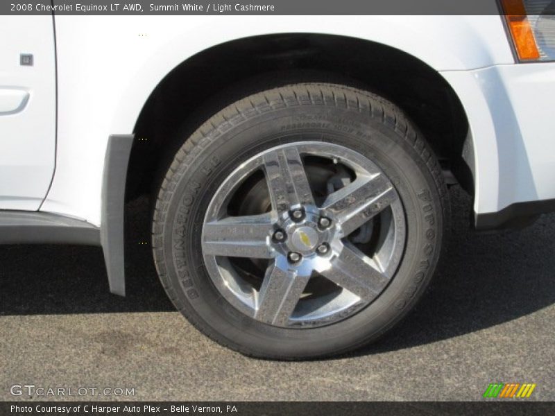 Summit White / Light Cashmere 2008 Chevrolet Equinox LT AWD