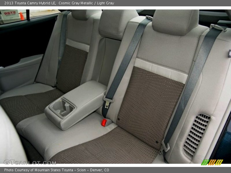 Cosmic Gray Metallic / Light Gray 2013 Toyota Camry Hybrid LE