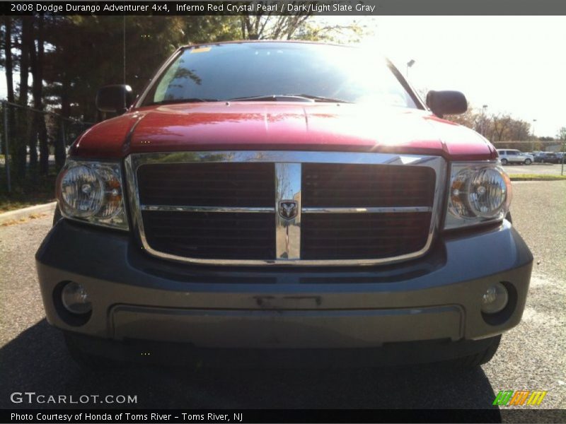 Inferno Red Crystal Pearl / Dark/Light Slate Gray 2008 Dodge Durango Adventurer 4x4