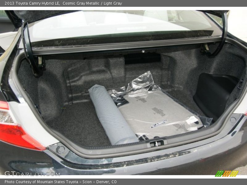 Cosmic Gray Metallic / Light Gray 2013 Toyota Camry Hybrid LE
