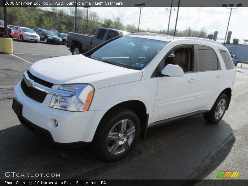 Summit White / Light Cashmere 2008 Chevrolet Equinox LT AWD
