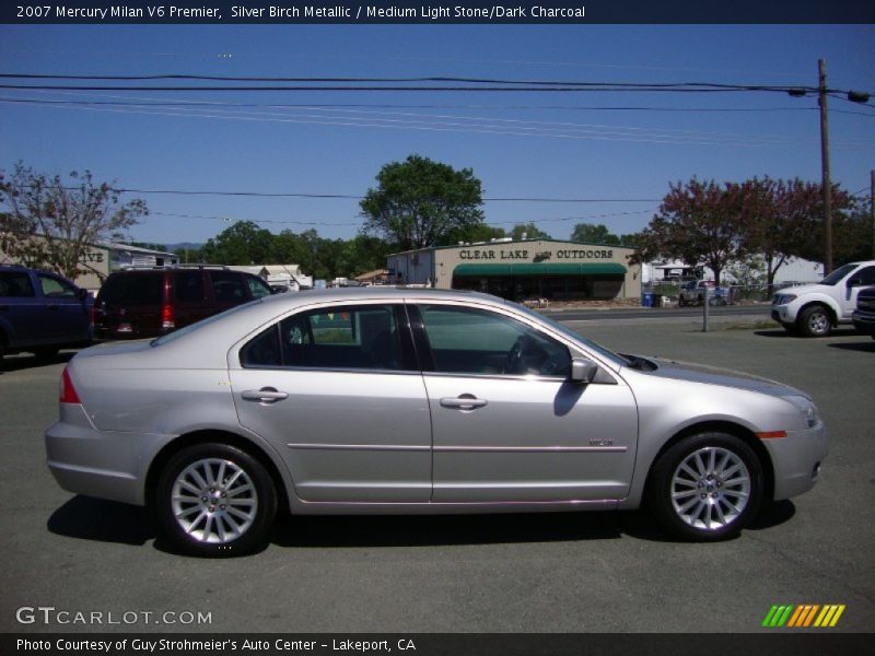 Silver Birch Metallic / Medium Light Stone/Dark Charcoal 2007 Mercury Milan V6 Premier