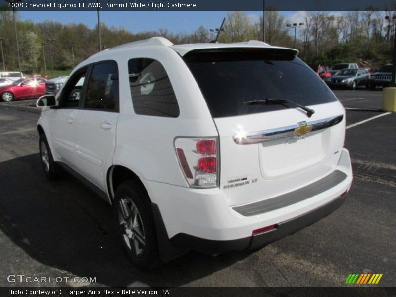 Summit White / Light Cashmere 2008 Chevrolet Equinox LT AWD