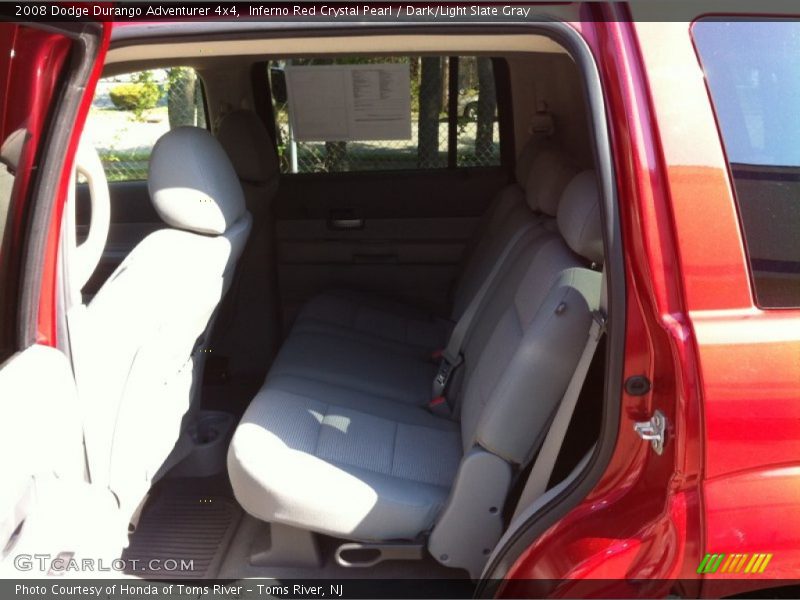 Inferno Red Crystal Pearl / Dark/Light Slate Gray 2008 Dodge Durango Adventurer 4x4