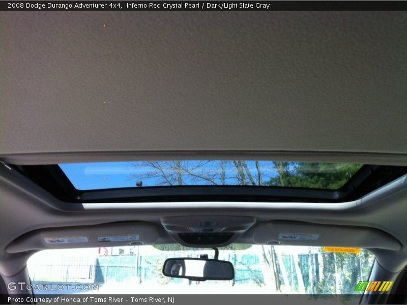 Inferno Red Crystal Pearl / Dark/Light Slate Gray 2008 Dodge Durango Adventurer 4x4