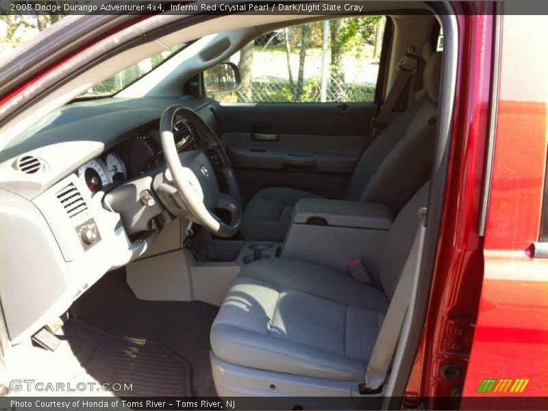 Inferno Red Crystal Pearl / Dark/Light Slate Gray 2008 Dodge Durango Adventurer 4x4
