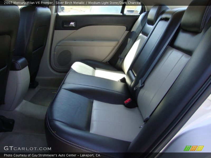 Silver Birch Metallic / Medium Light Stone/Dark Charcoal 2007 Mercury Milan V6 Premier
