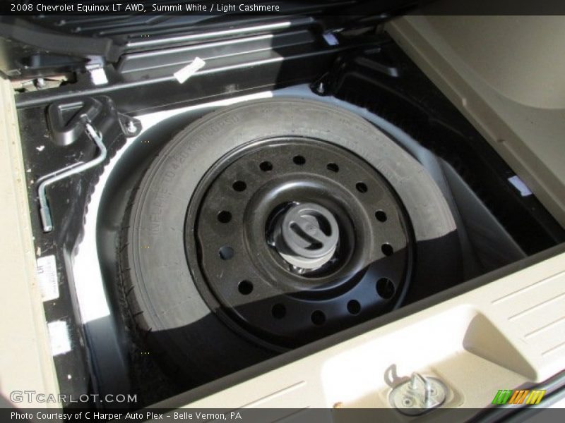 Summit White / Light Cashmere 2008 Chevrolet Equinox LT AWD