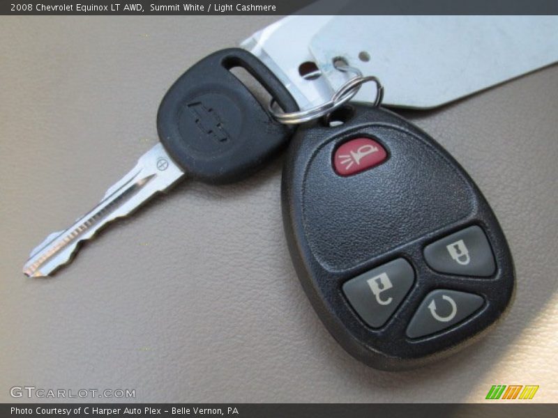 Summit White / Light Cashmere 2008 Chevrolet Equinox LT AWD