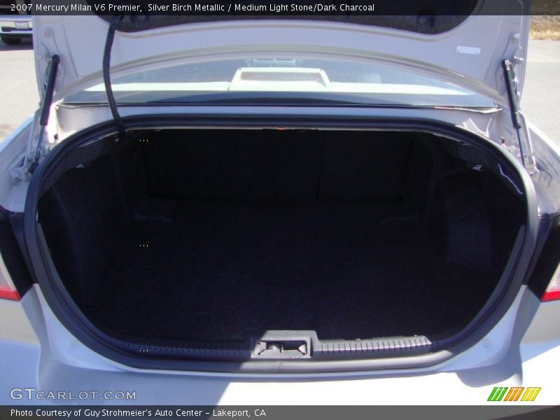 Silver Birch Metallic / Medium Light Stone/Dark Charcoal 2007 Mercury Milan V6 Premier