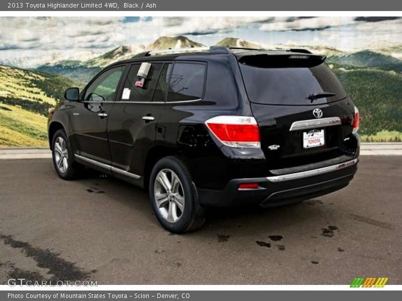 Black / Ash 2013 Toyota Highlander Limited 4WD