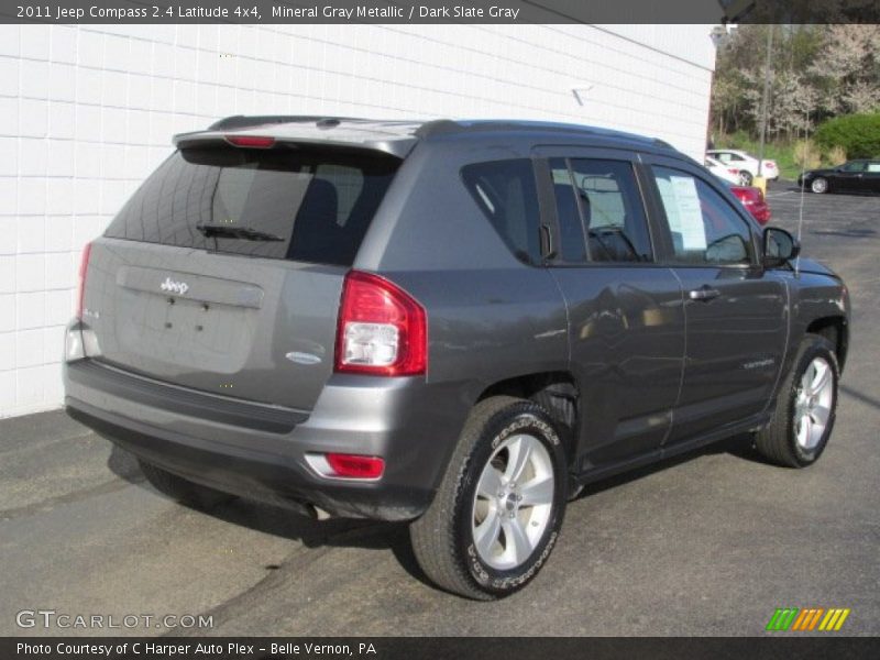 Mineral Gray Metallic / Dark Slate Gray 2011 Jeep Compass 2.4 Latitude 4x4