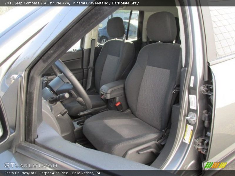 Mineral Gray Metallic / Dark Slate Gray 2011 Jeep Compass 2.4 Latitude 4x4
