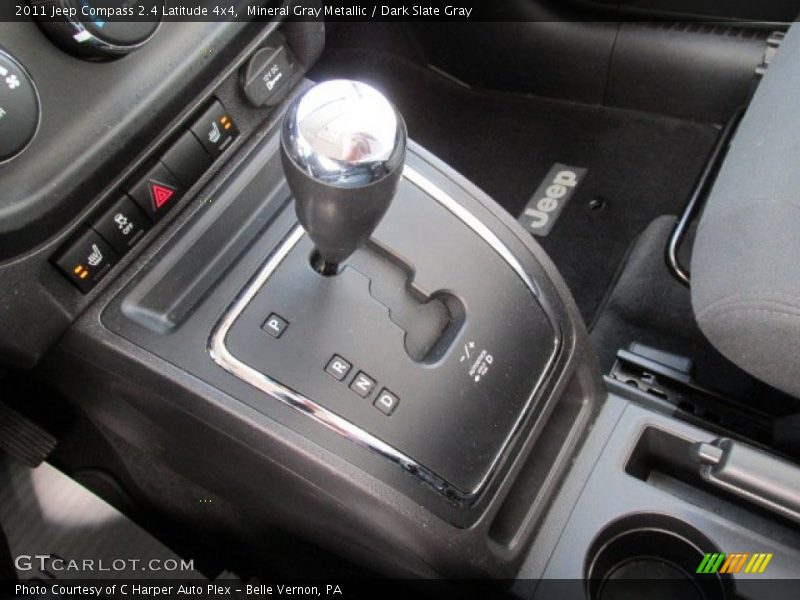 Mineral Gray Metallic / Dark Slate Gray 2011 Jeep Compass 2.4 Latitude 4x4