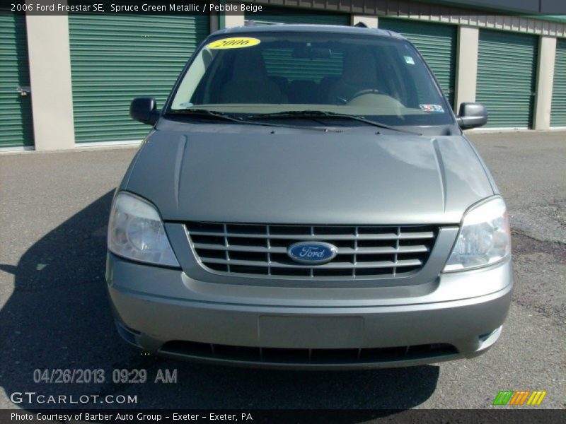 Spruce Green Metallic / Pebble Beige 2006 Ford Freestar SE