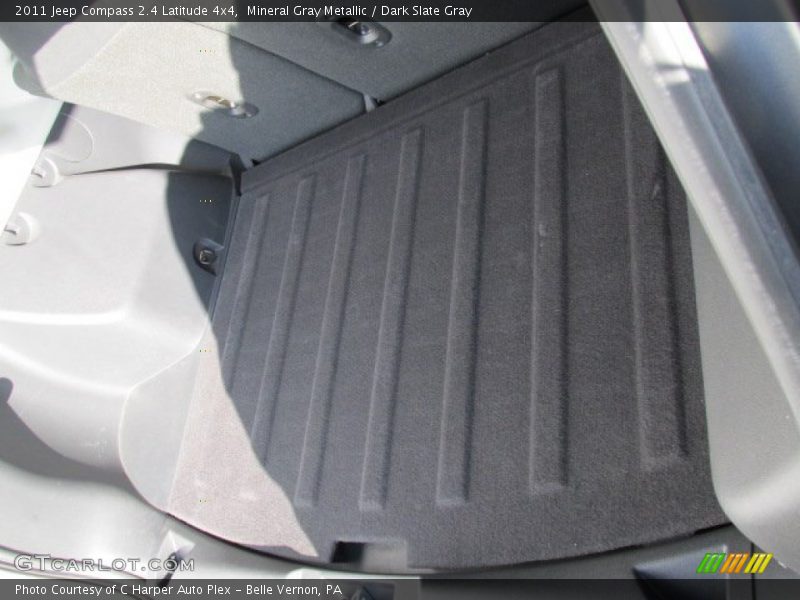 Mineral Gray Metallic / Dark Slate Gray 2011 Jeep Compass 2.4 Latitude 4x4